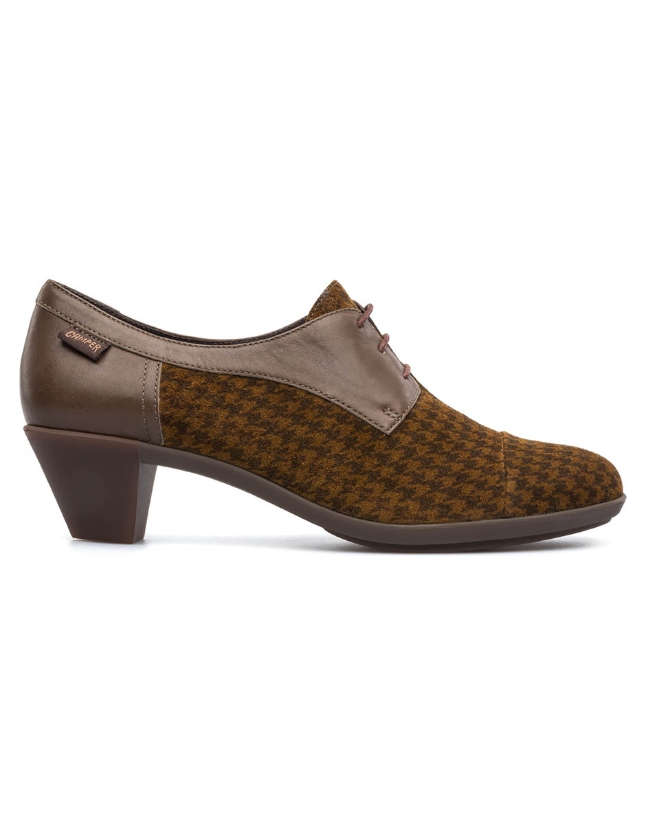 Zapato de tacón agatha de piel para mujer 5