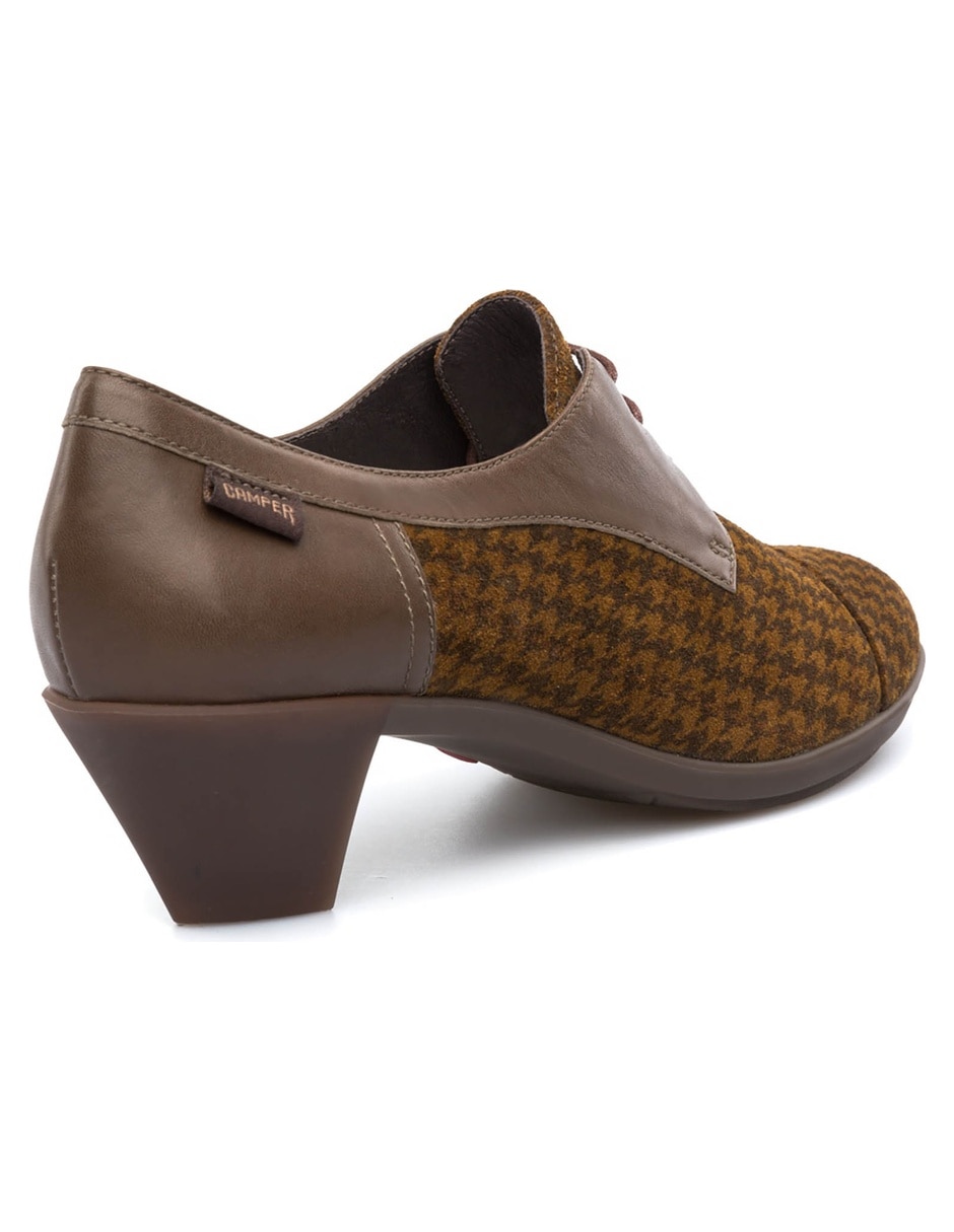 Zapato de tacón agatha de piel para mujer 6