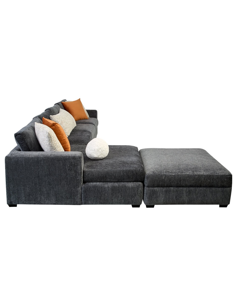 Sala modular izquierda hamilton de chenille 2