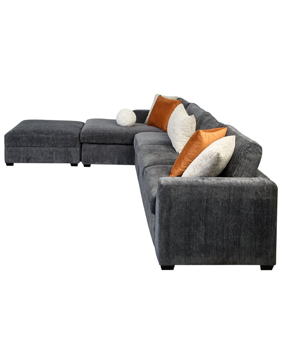 Sala modular izquierda hamilton de chenille 3