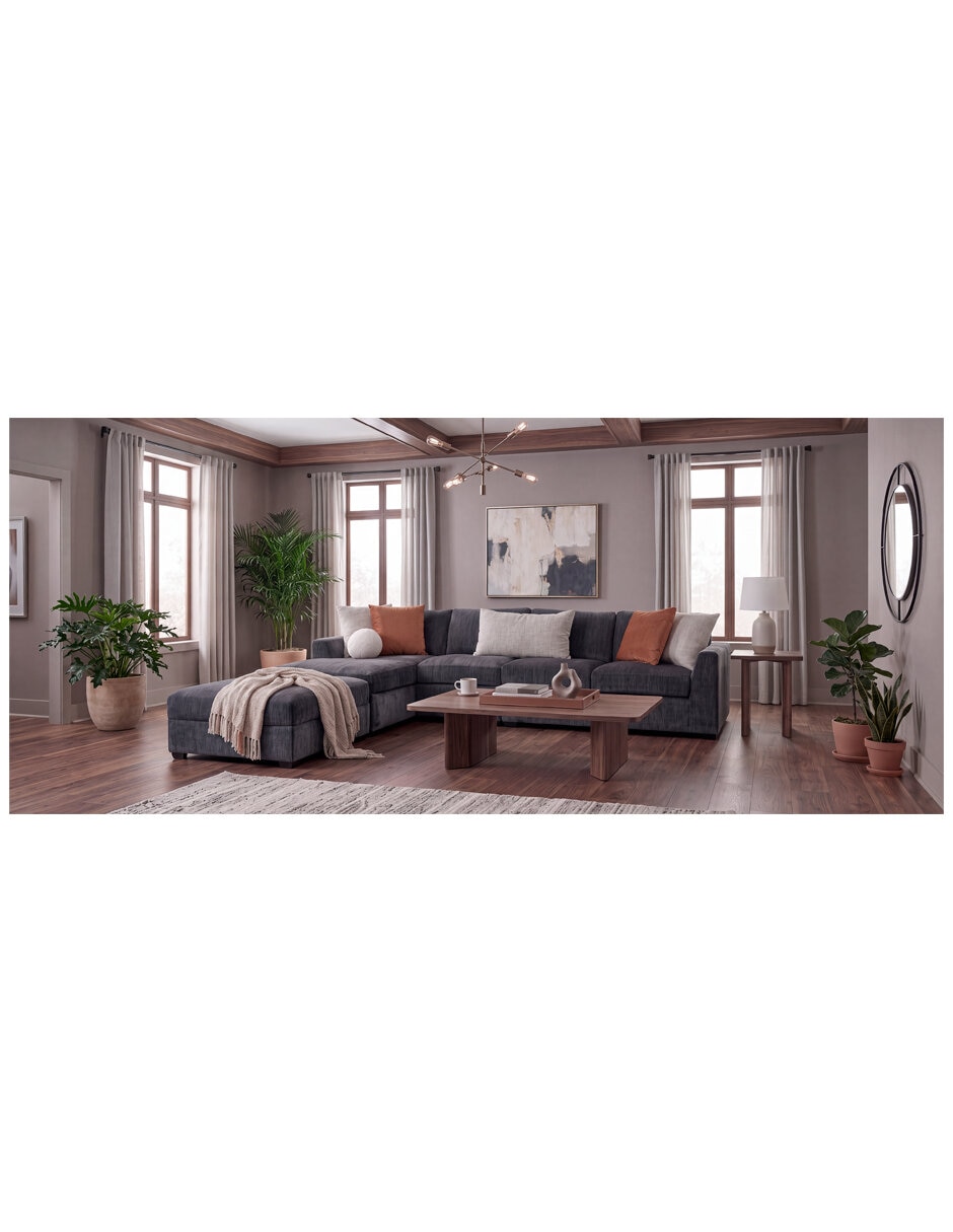 Sala modular izquierda hamilton de chenille 6