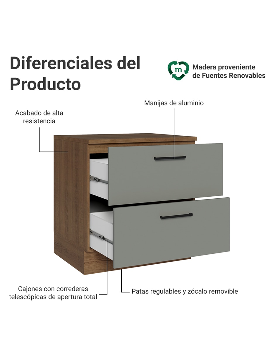 Gabinete armable de mdp 3