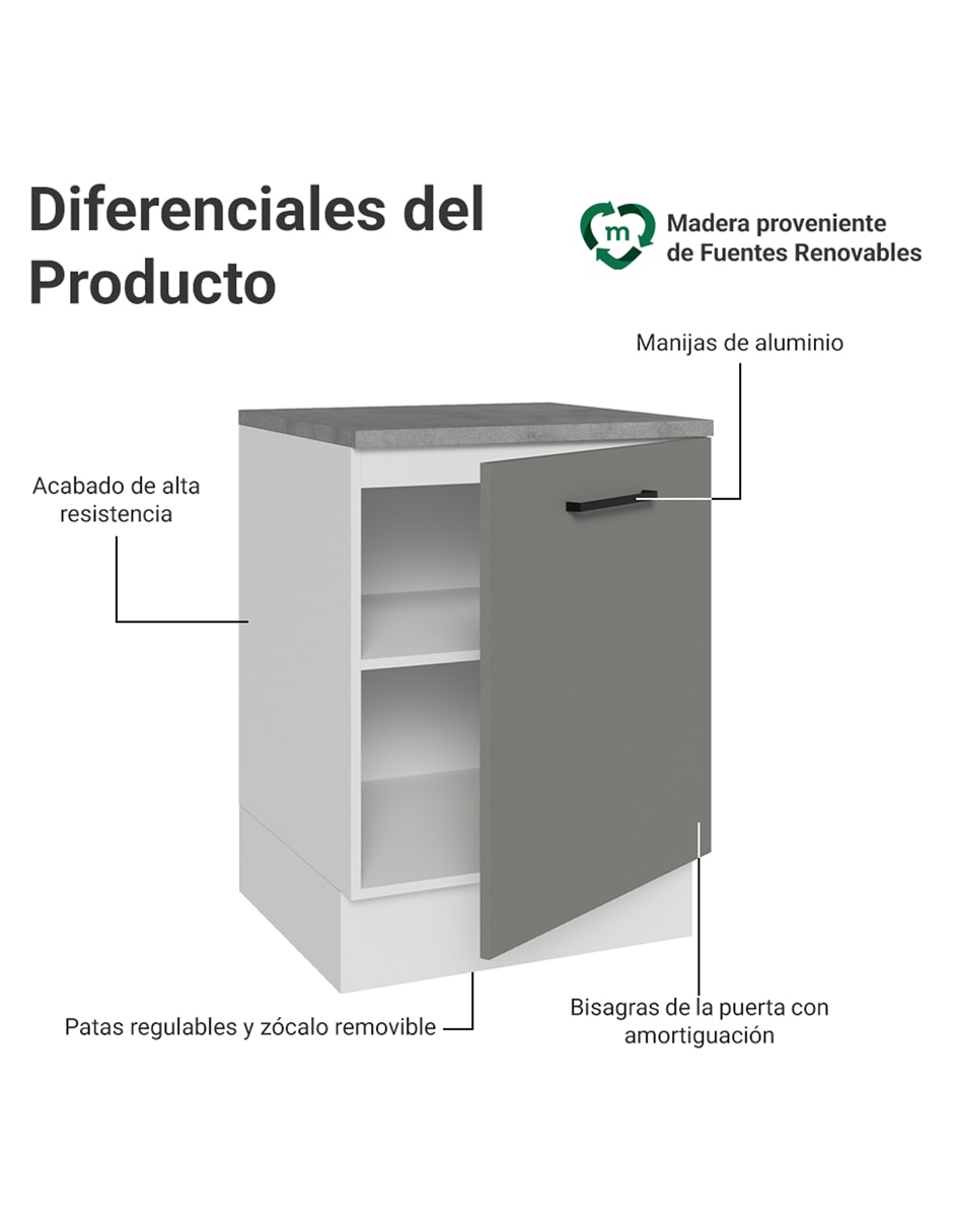 Gabinete armable de mdp 4