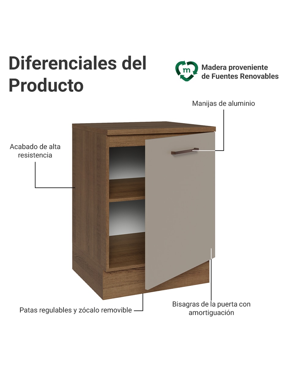 Gabinete armable de mdp 4