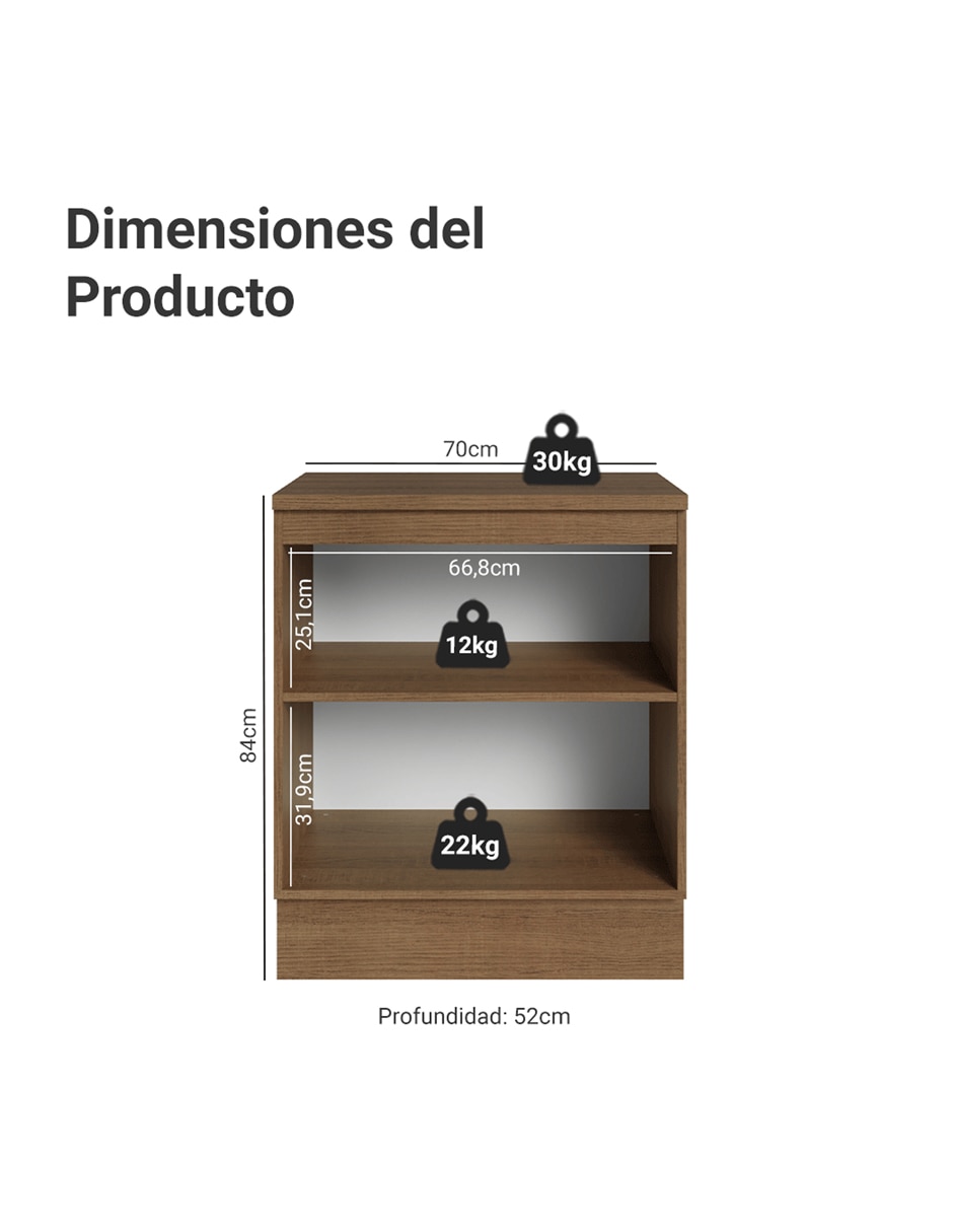 Gabinete armable de mdp 13