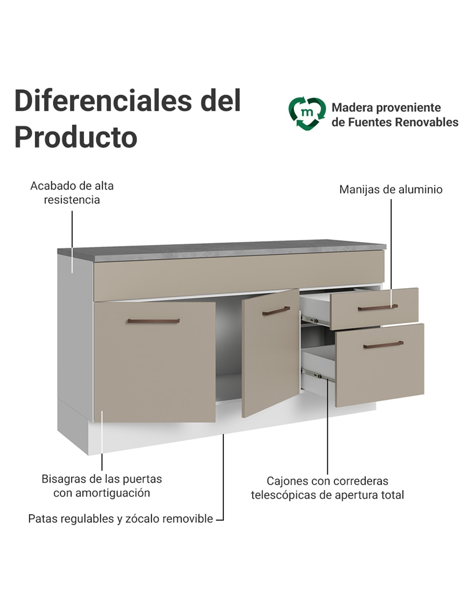 Gabinete armable de mdp 4