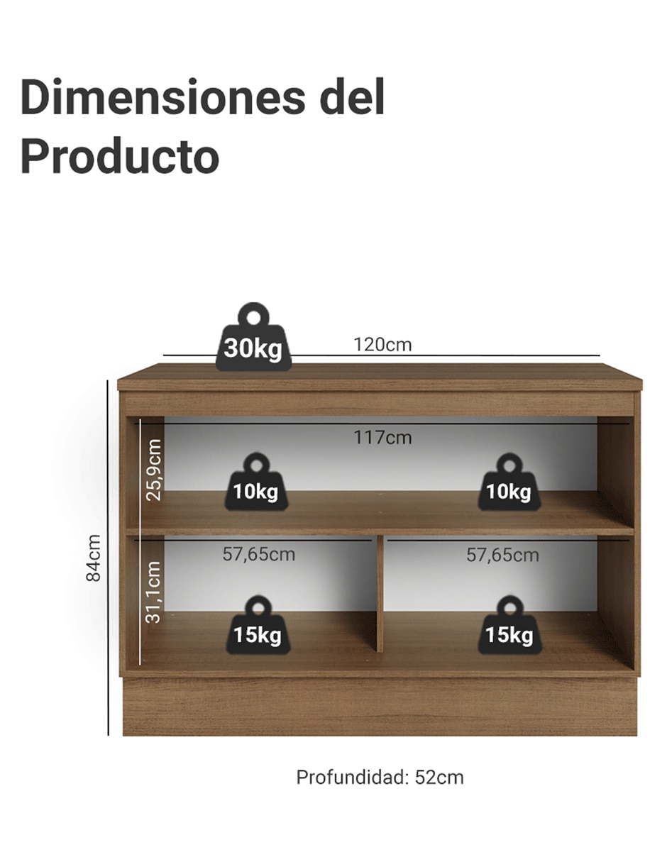 Gabinete armable de mdp 13