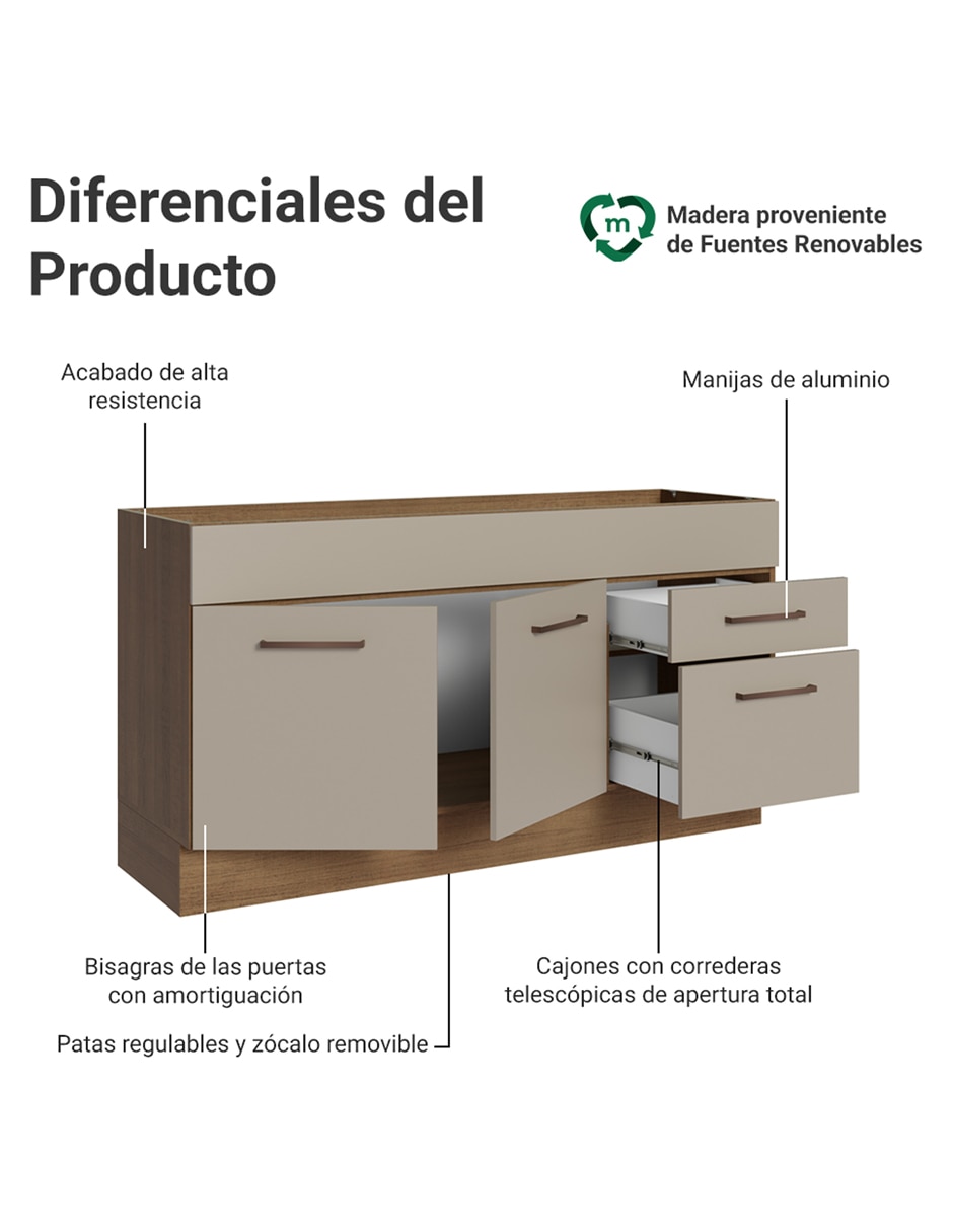 Gabinete armable de mdp 4