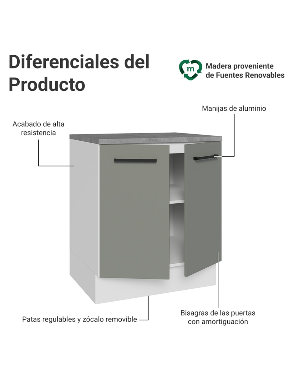 Gabinete armable de mdp 3