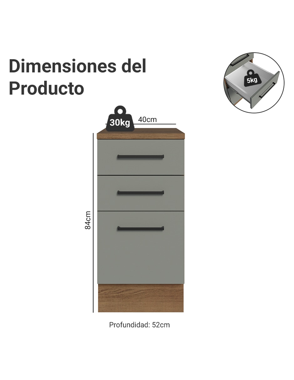 Gabinete armable de mdp 14