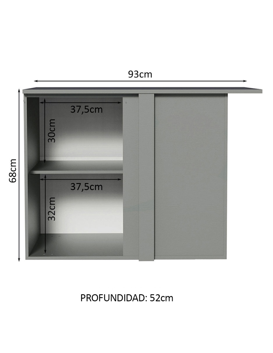 Gabinete armable de mdp 10