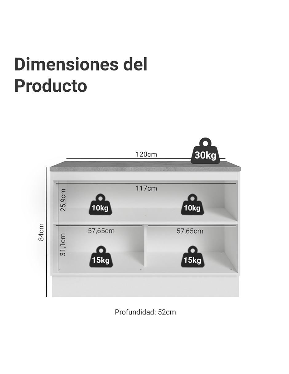 Gabinete armable de mdp 8