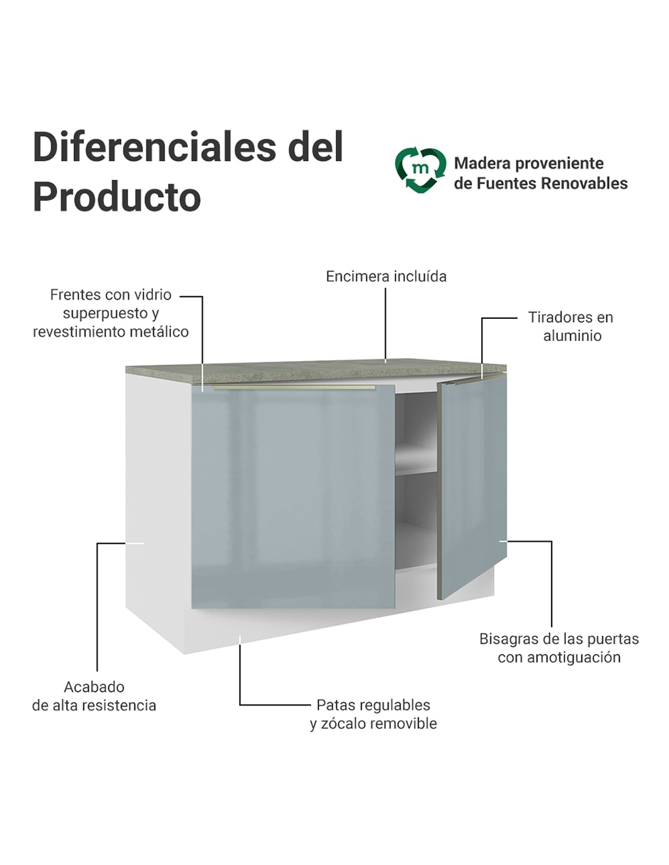 Gabinete armable de mdp 4