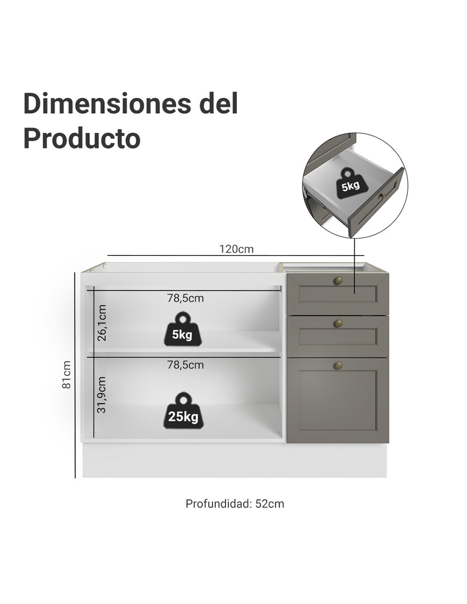 Gabinete armable de mdp 11