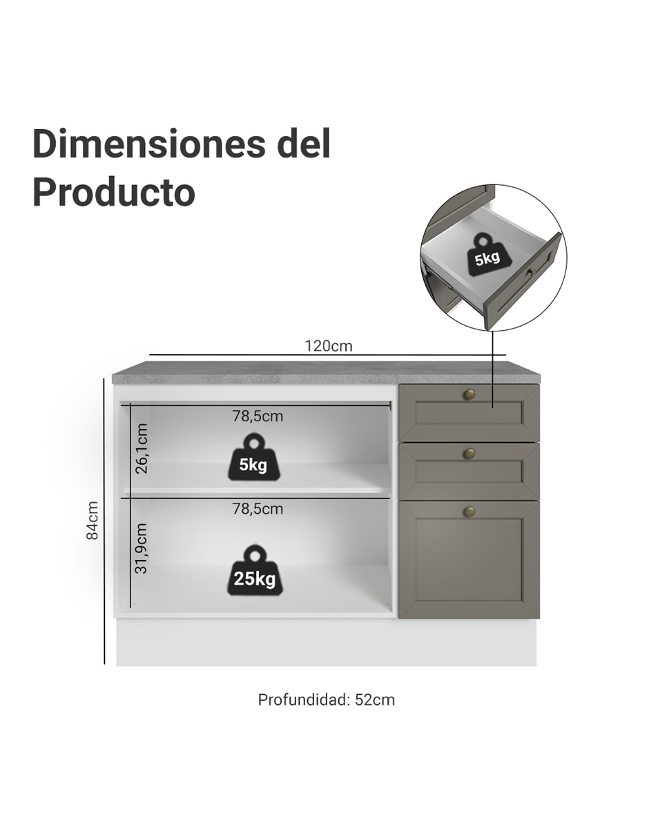 Gabinete armable de mdp 9