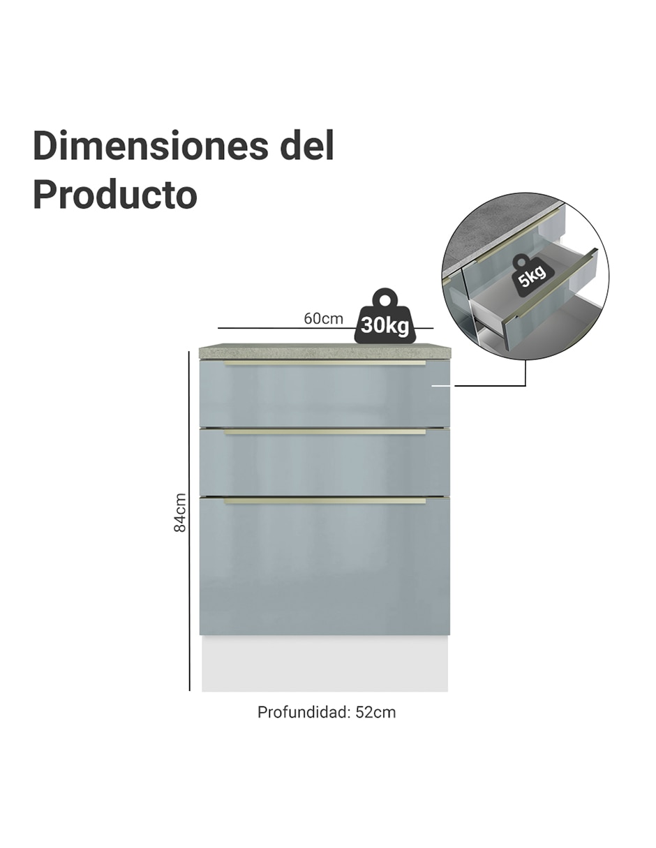 Gabinete armable de mdp 6