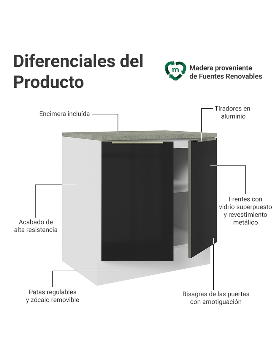 Gabinete armable de mdp 4