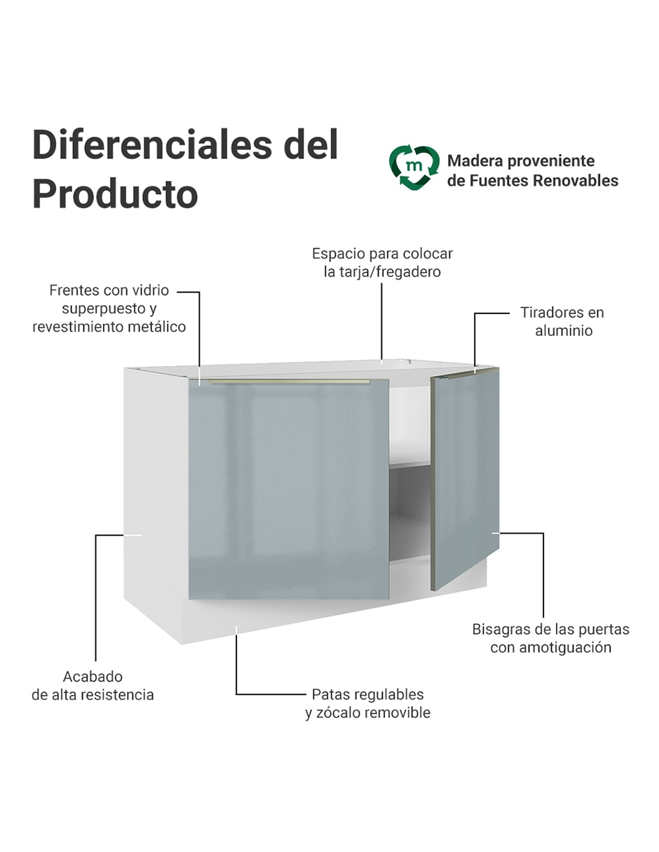 Gabinete armable de mdp 4