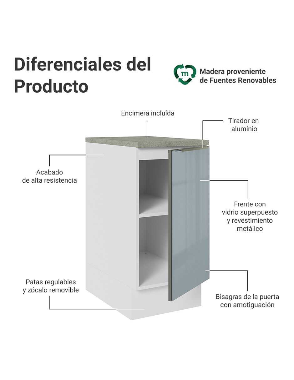 Gabinete armable de mdp 4