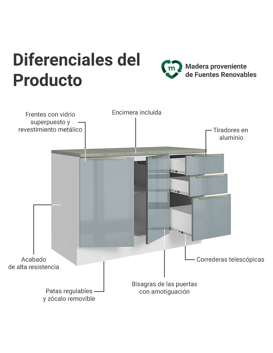 Gabinete armable de mdp 4
