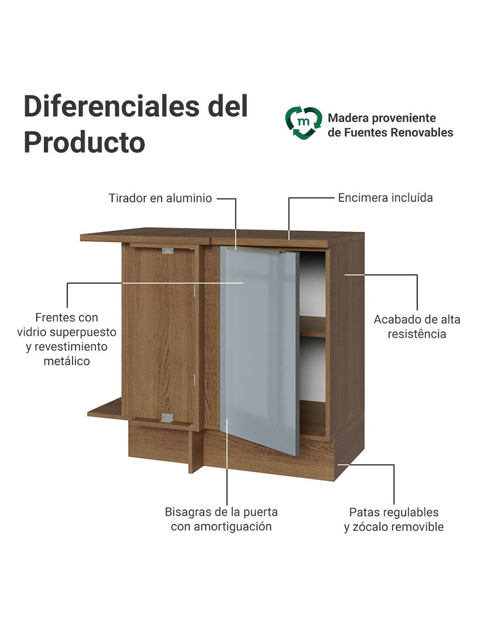 Gabinete armable de mdp 4
