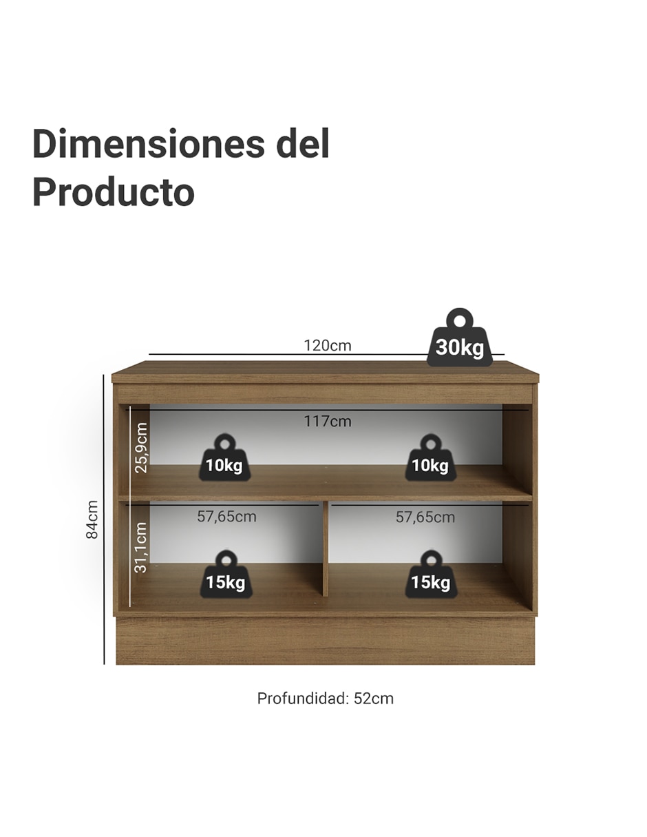 Gabinete armable de mdp 8