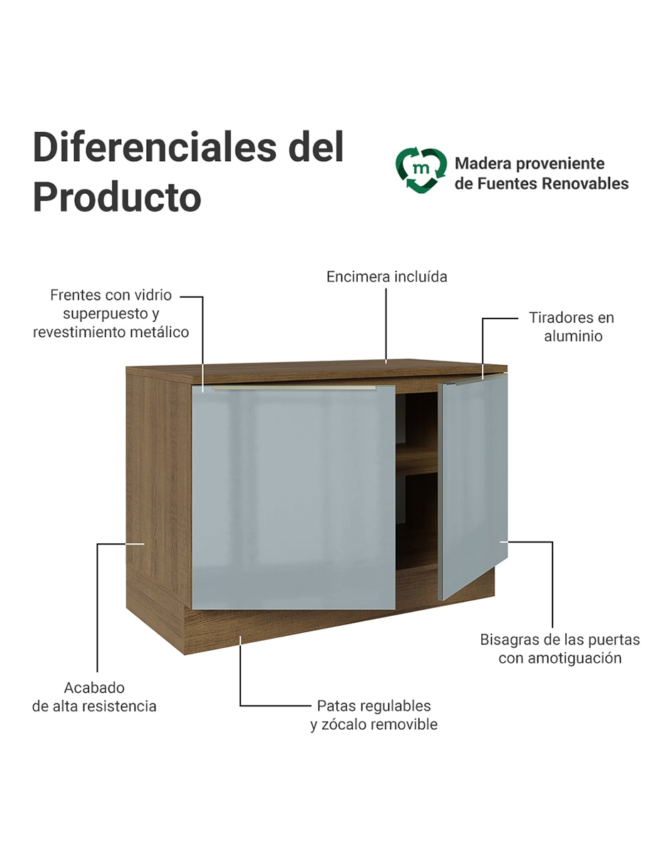 Gabinete armable de mdp 4