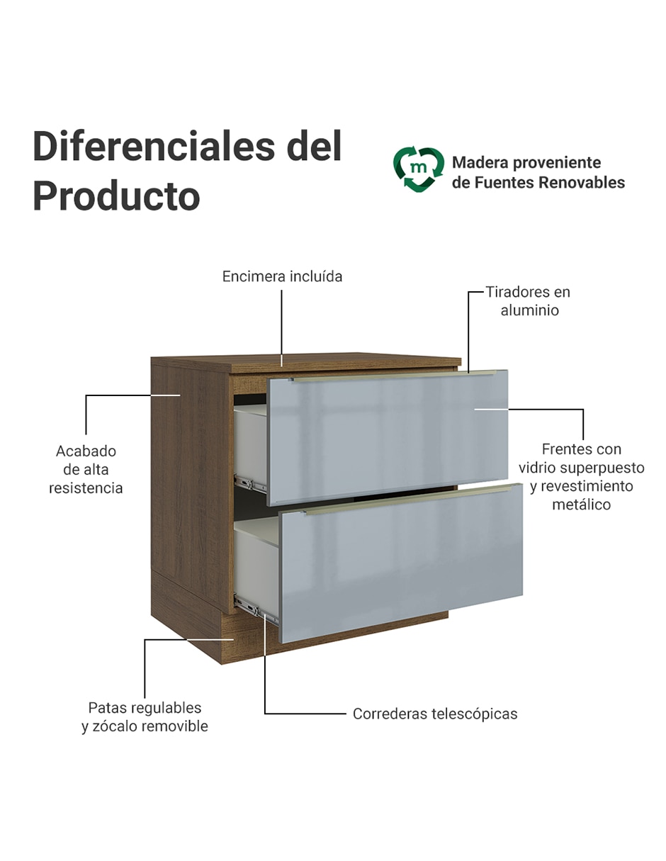 Gabinete armable de mdp 3