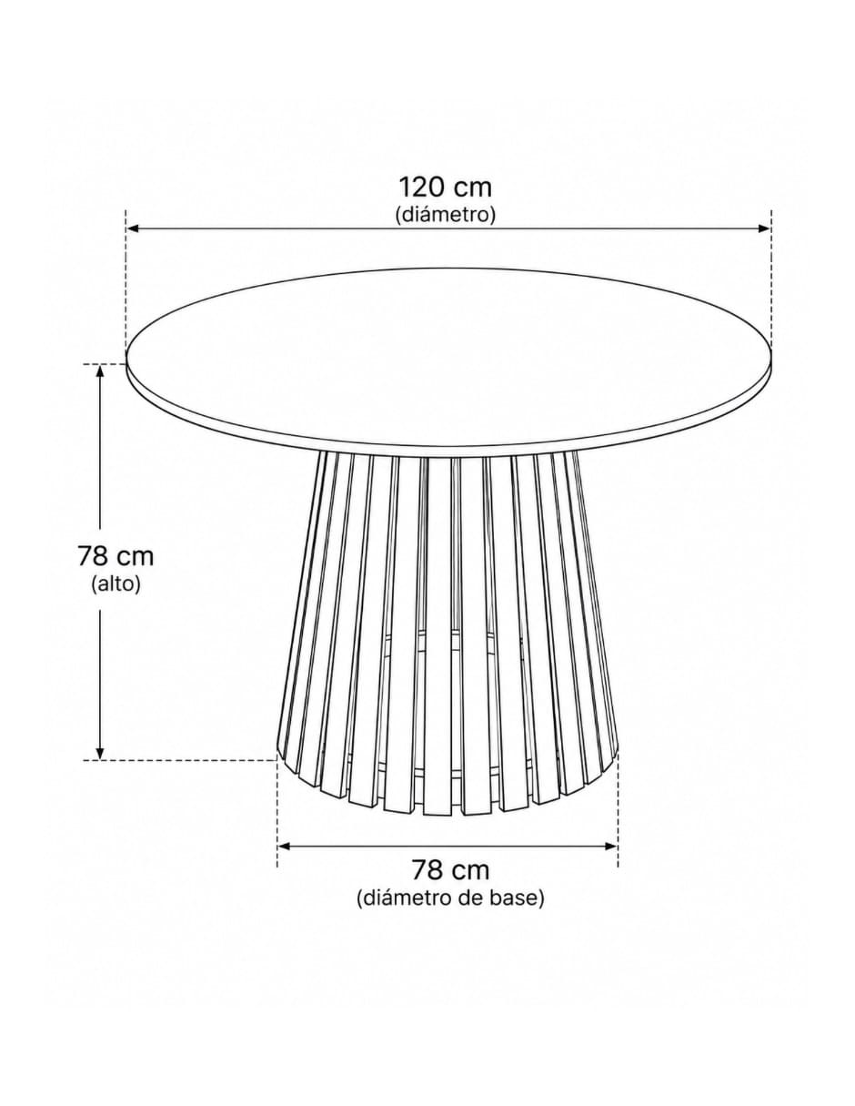 Comedor italy blanco de mármol 12