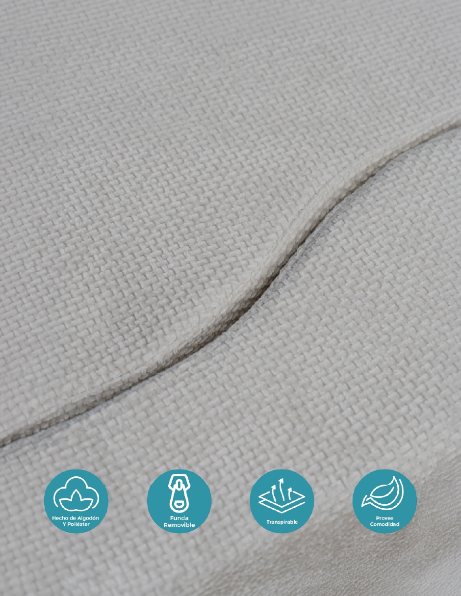 Sofá cama plegable sonrisa con cojines de espuma comprimida 4