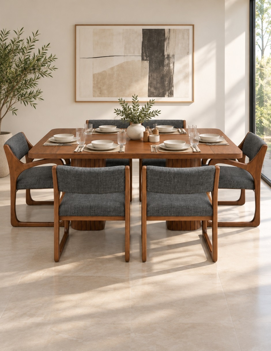 Comedor de madera 6