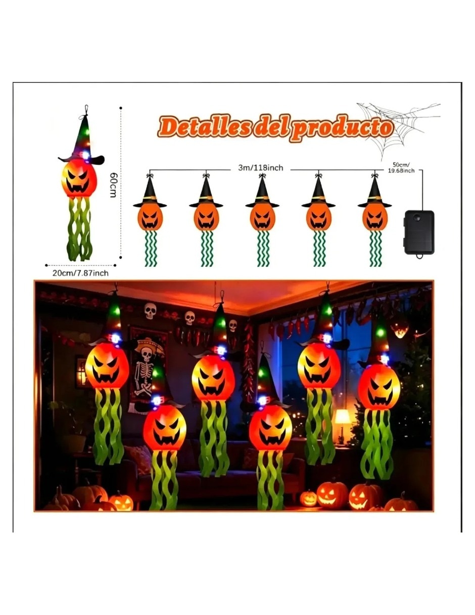 Set de calabazas decorativas de halloween de fibra Set de calabazas decorativas de halloween de fibra