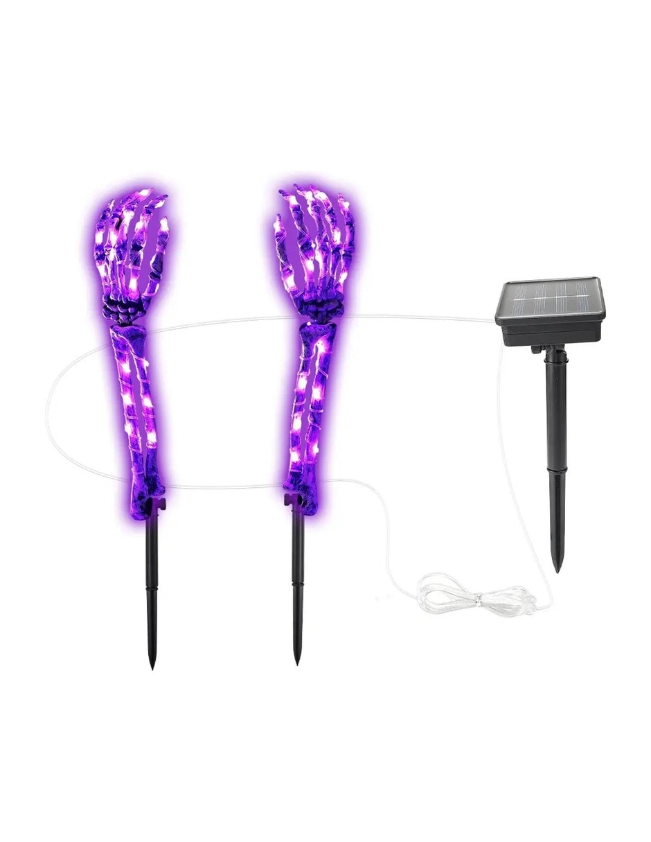 Serie de luces de halloween color violeta Serie de luces de halloween color violeta