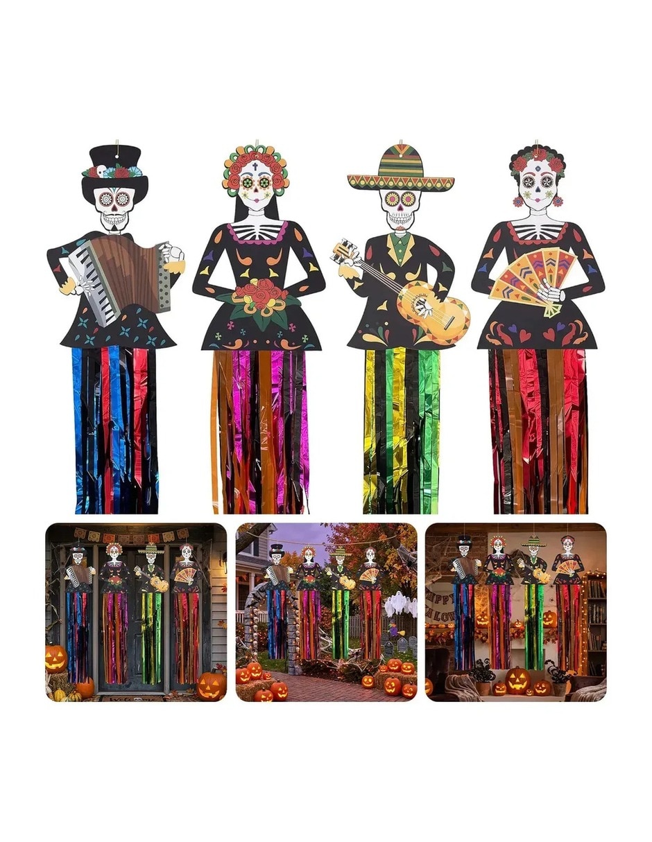 Set de calaveras decorativas de halloween Set de calaveras decorativas de halloween
