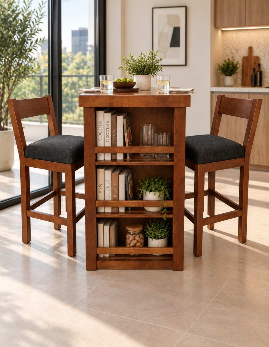 Antecomedor de madera 2