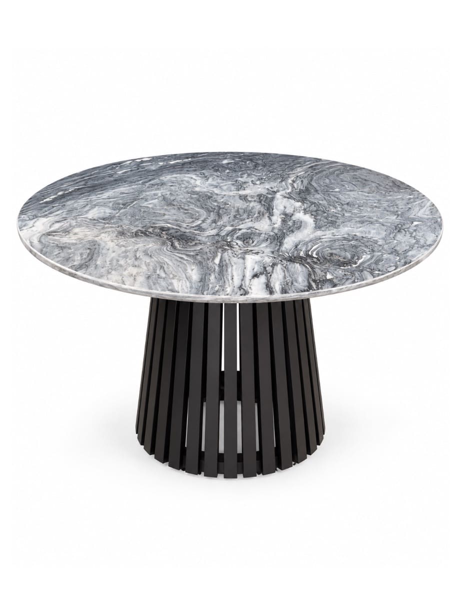 Mesa de comedor armable italy beggo de madera y mármol Mesa de comedor armable italy beggo de madera y mármol