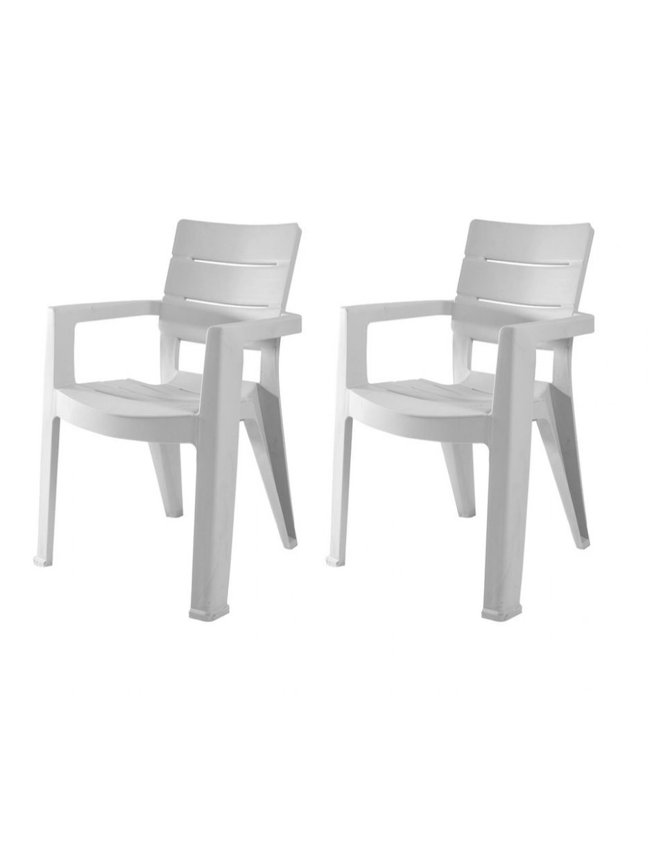 Set de sillas 2 piezas de polipropileno 1