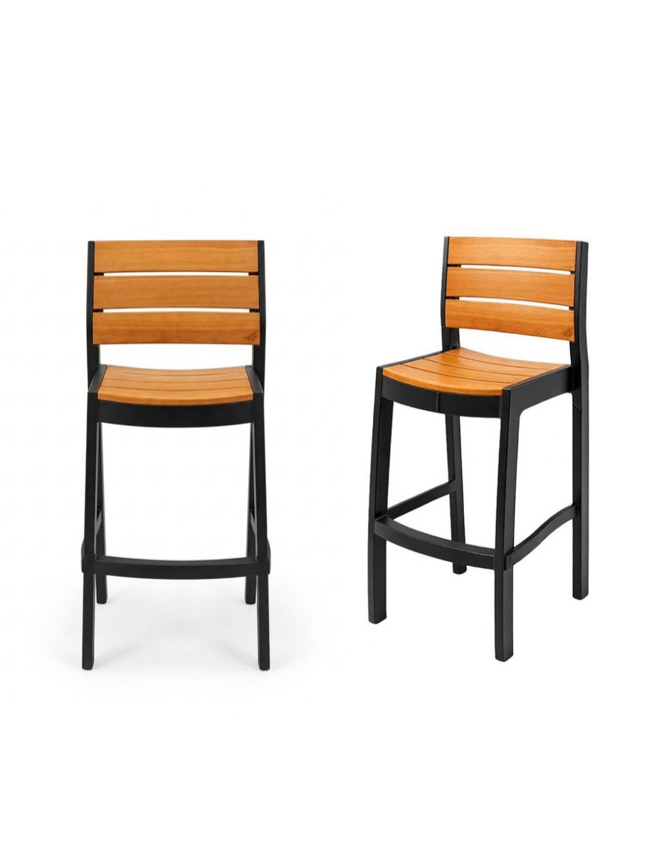 Set de sillas 2 piezas de polipropileno 1