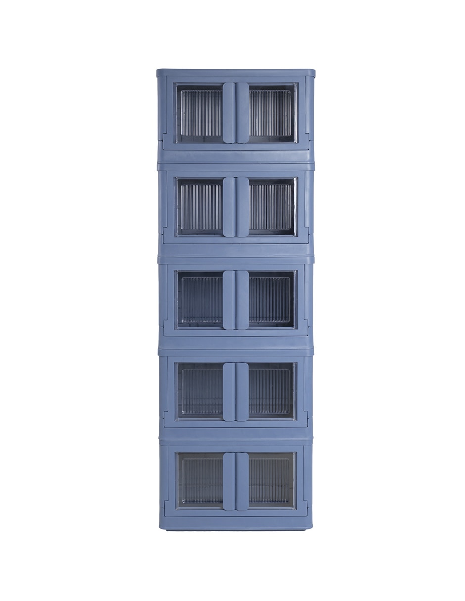 Gabinete plegable armable de plástico