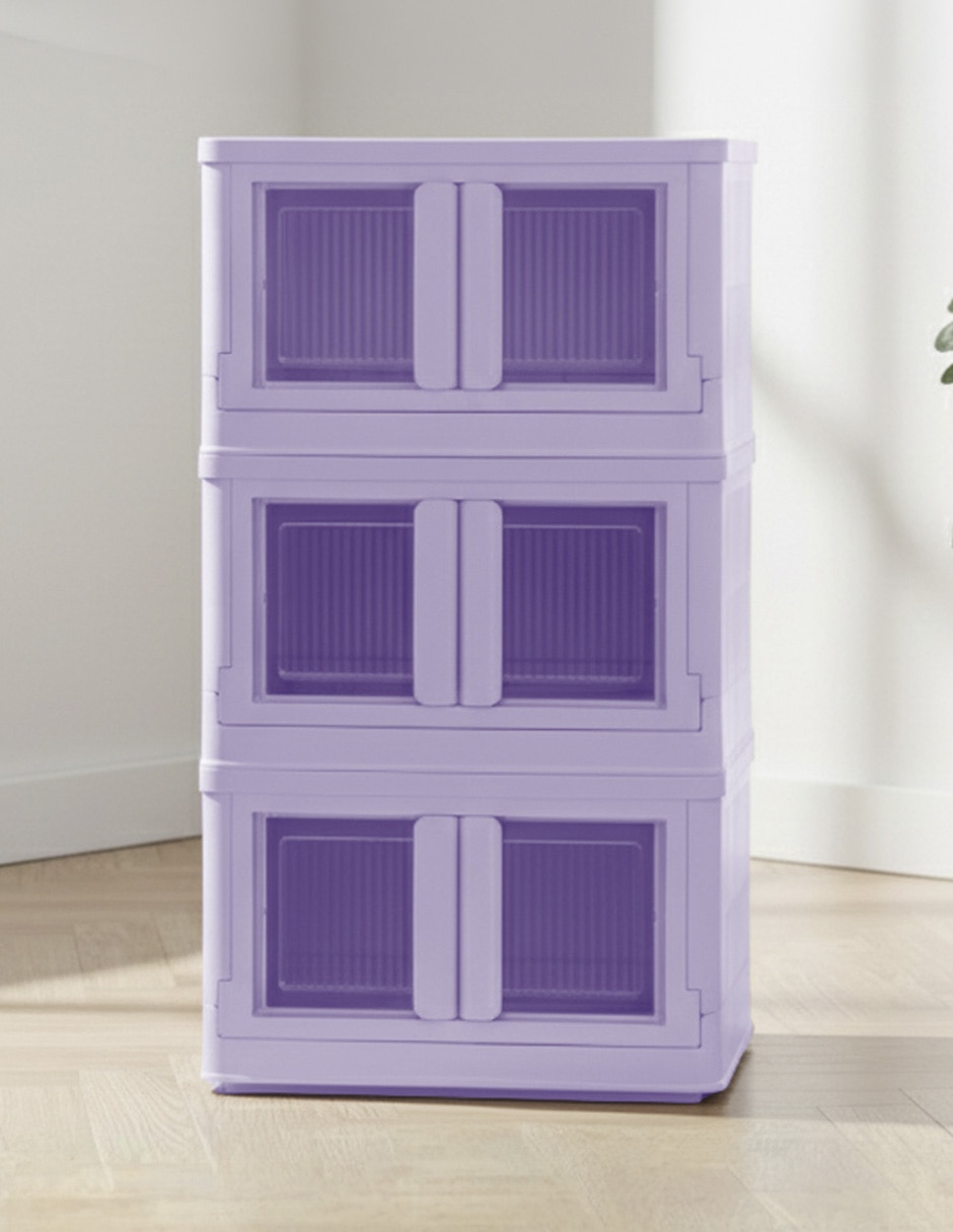 Gabinete plegable armable de plástico 2