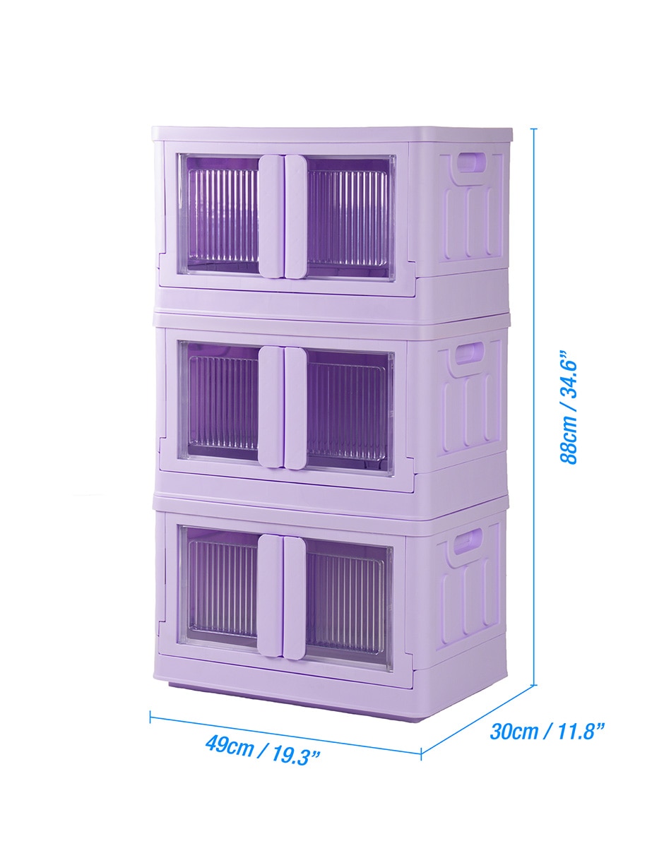Gabinete plegable armable de plástico 5