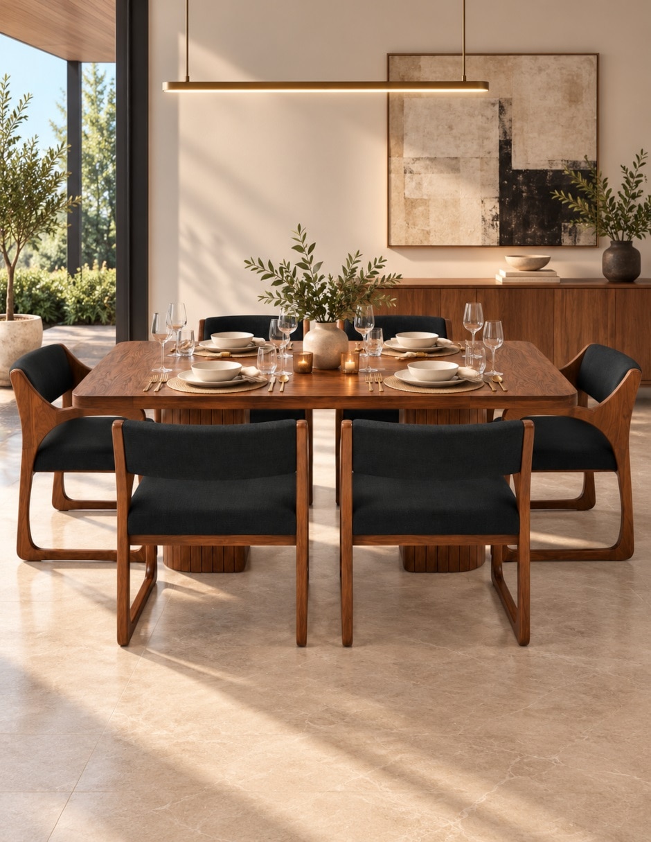 Comedor de madera 6