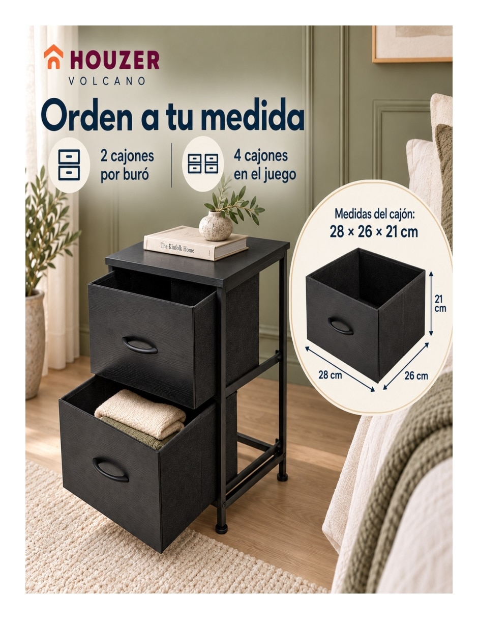 Set de buró armable de mdf 12