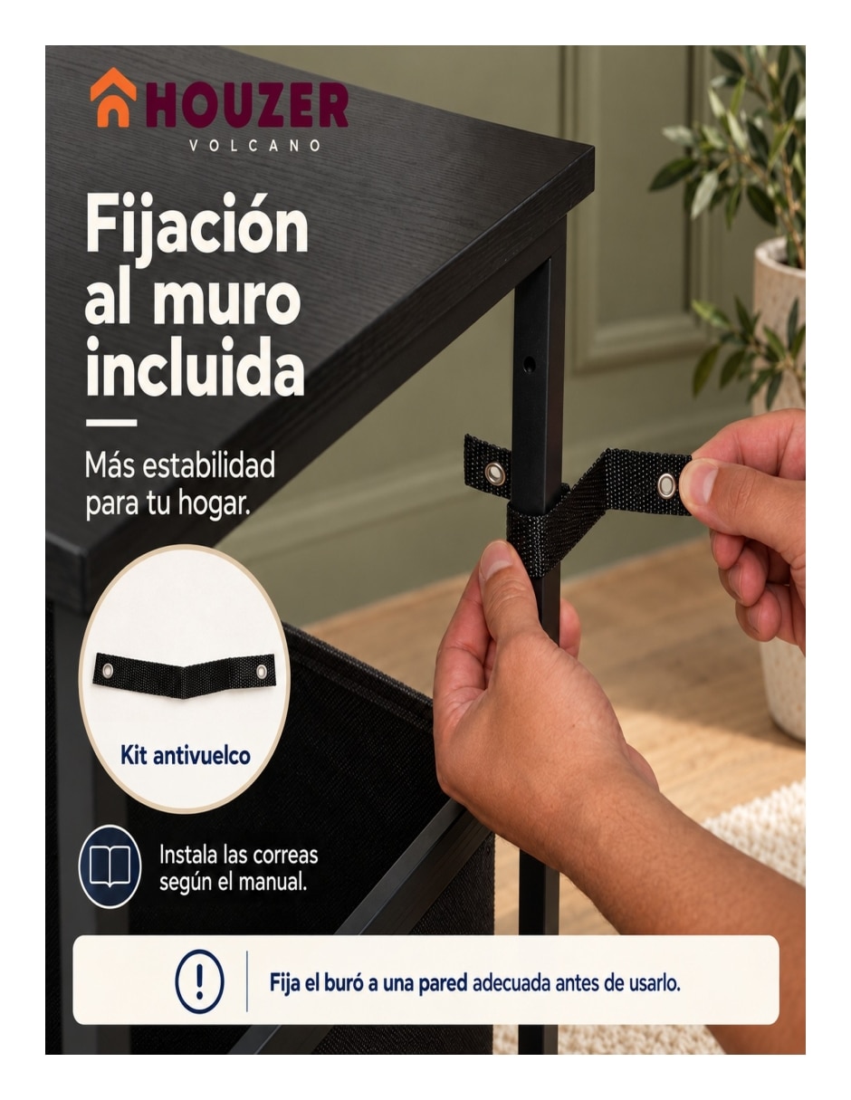 Set de buró armable de mdf 10