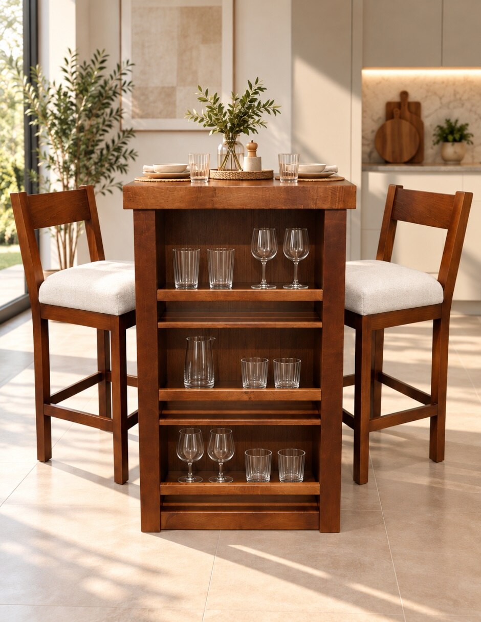Antecomedor de madera 5