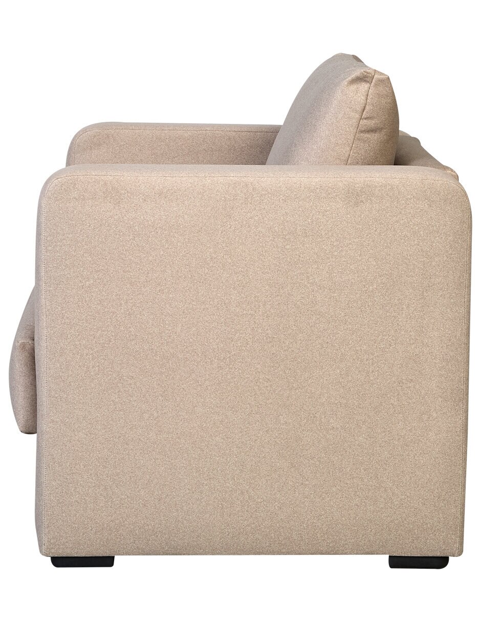 Sillón galo beige de microfibra 5