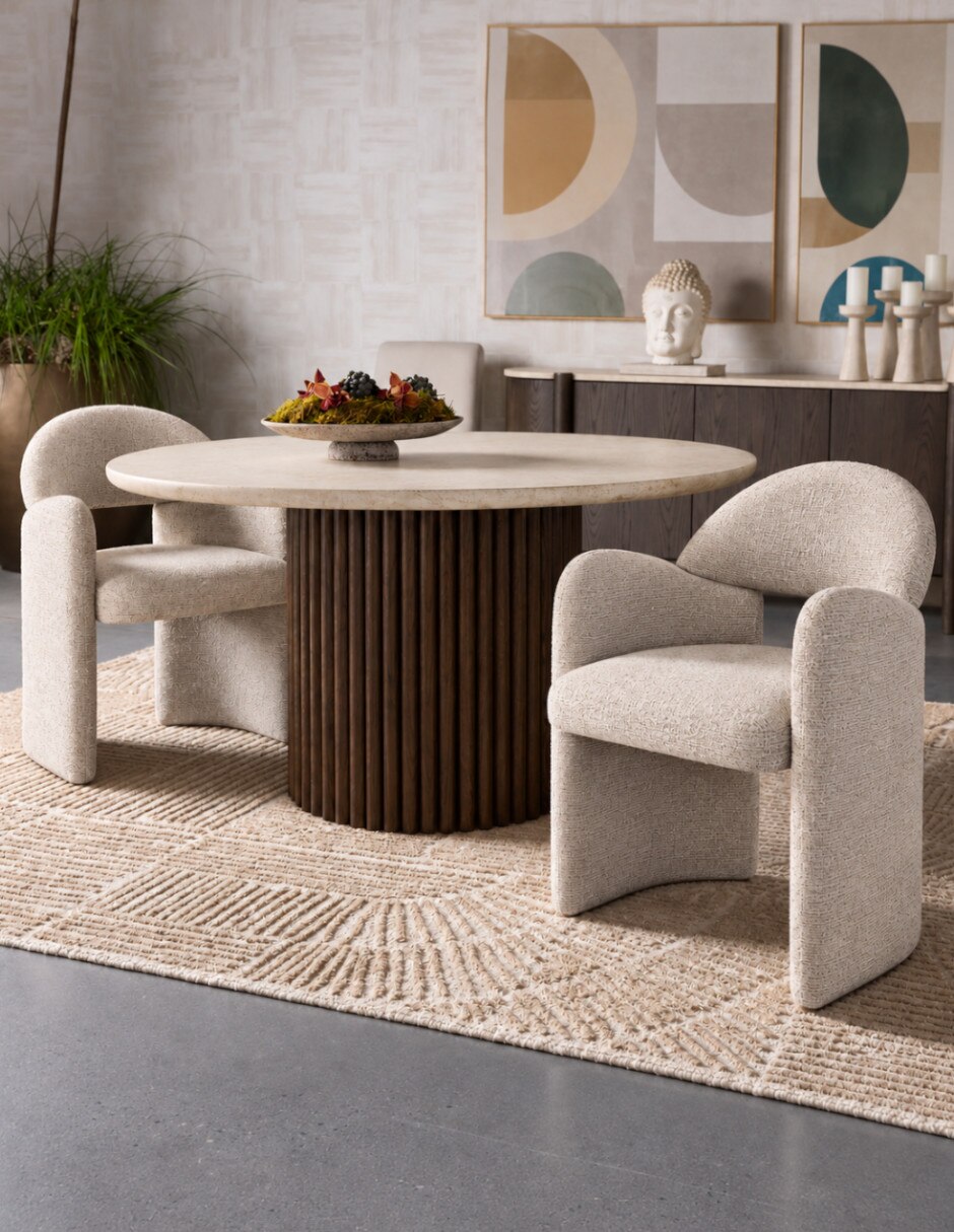 Silla con brazos lugo de madera 5