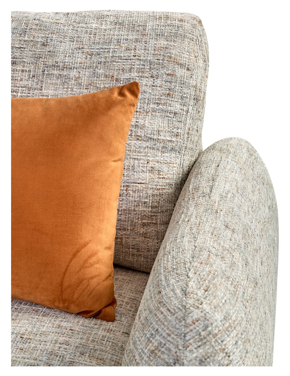Sala 3 piezas ivanka gris sala 3-2-1 de chenille 6