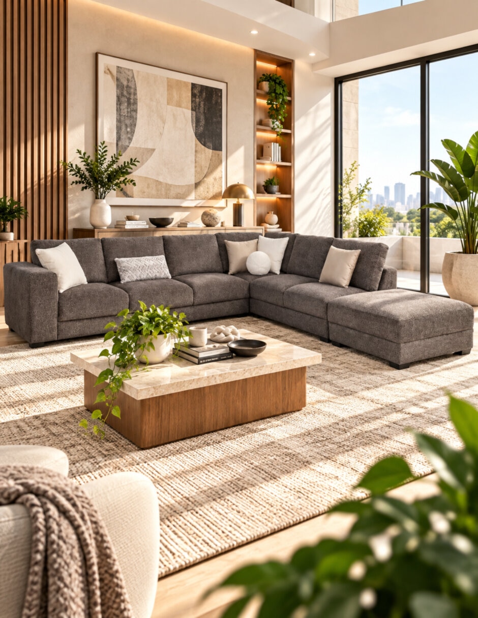 Sala modular derecha jessica de chenille 9