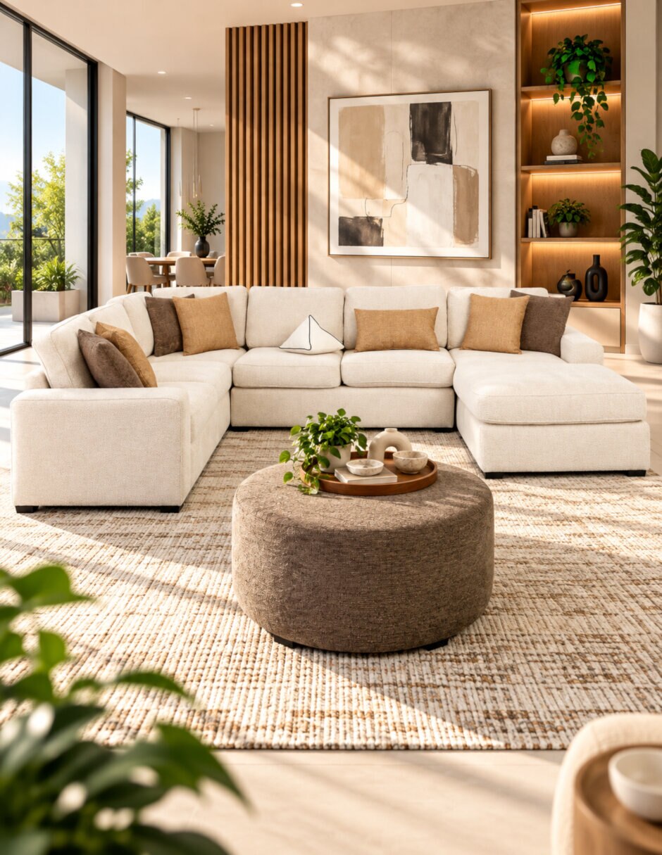 Sala modular jordyn de chenille 12